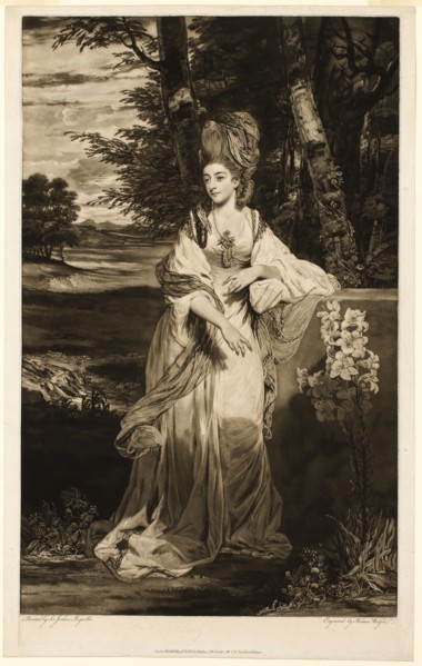 Catherine, Lady Bampfylde, 1779, Thomas Watson (English, 1743-1781), after Sir Joshua Reynolds