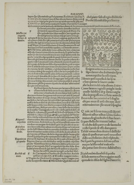 Paradise: Canto XV (Fifth Heaven, Sphere of Mars) from Divina Commedia (Divine Comedy), Plate 48