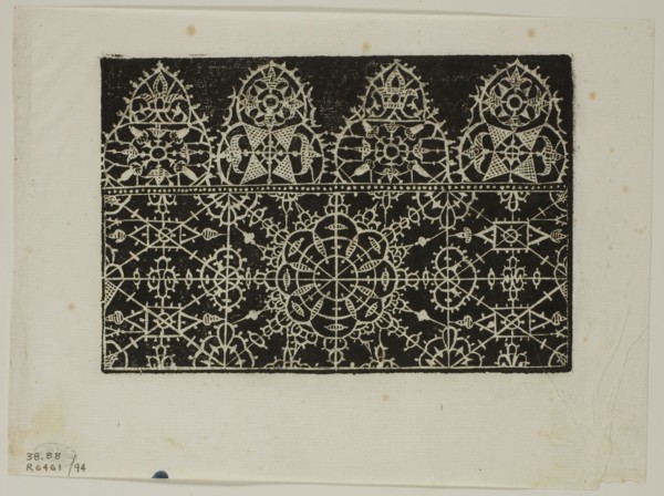 Leaf from Crown of Noble and Virtuous Women, 1591, assembled into portfolio 1937, Cesare Vecellio