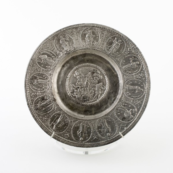Plate, c. 1660, Possibly Paulus Öham, German, 1634-1671, Germany, Nuremberg, Nuremberg, Pewter, 0.8