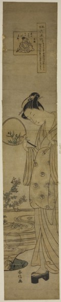 The Jewel River of Bush Clovers (Hagi no Tamagawa), from the series Six Jewel Rivers in Popular