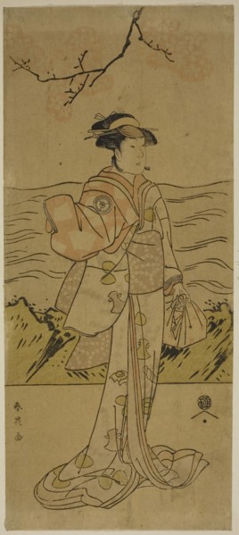 The Actor Iwai Kiyotaro II, c. 1790s, Katsukawa Shun’ei, Japanese, 1762-1819, Japan, Color