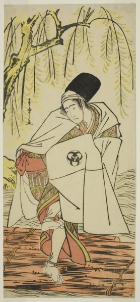 The Actor Bando Mitsugoro I as the Shinto Priest Goinosuke Disguised as the Spirit of a White