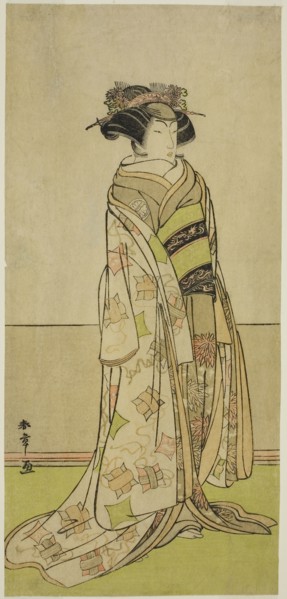 The Actor Segawa Kikunojo III in an Unidentified Role, c. 1780, Katsukawa Shunsho ?? ??, Japanese,