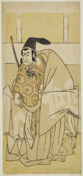 The Actor Nakamura Nakazo I as Ko no Moronao in the Play Kanadehon Chushingura, Performed at the