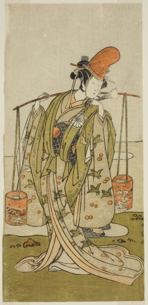 The Actor Segawa Kitsuji III as Murasame in the Play Gohiiki Kanjincho, Performed at the Nakamura
