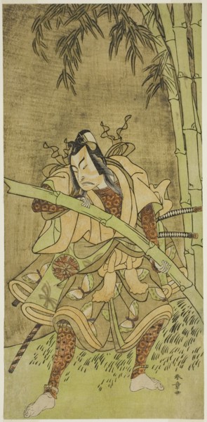 The Actor Nakamura Tomijuro I as Takenuki Goro in the Play Eho Soga Nen-nen-goyomi, Performed at