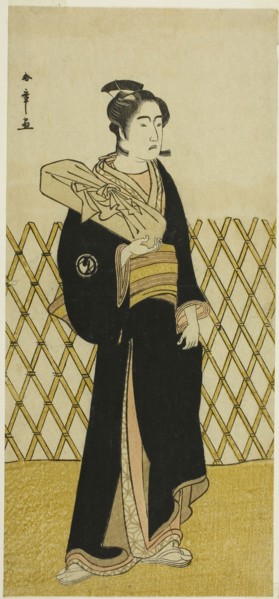 The Actor Sawamura Sojuro III as the Hairdresser Jirokichi in the Play Shida Choja-bashira,