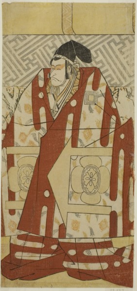 The Actor Ichikawa Danjuro V as Kudo Suketsune in the Play Koi no Yosuga Kanegaki Soga, Performed