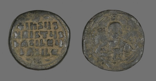 Anonymous Follis (Coin), Attributed to John I Tzimisces, AD 972/976, Byzantine, Greece, Bronze,