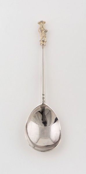 Apostle Spoon: St. James the Greater, 1599/1600, London, England, London, Silver, figure gilded, 18