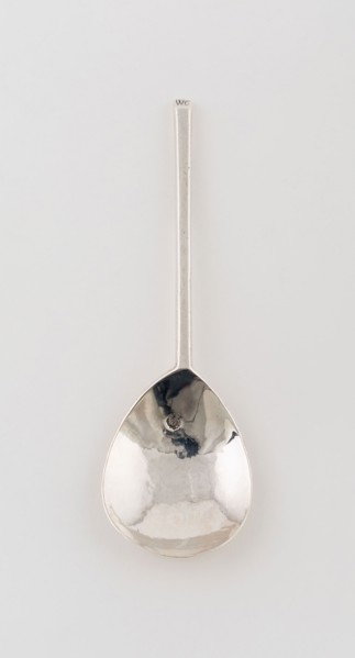 Spoon: James I Slipped in the Stalk Spoon, 1609, London, England, London, Silver, 16 x 4.9 cm (6