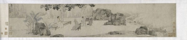 Tea Drinking Under the Wutong Tree, Ming dynasty (1369–1644), 1509, Tang Yin (??), Chinese,
