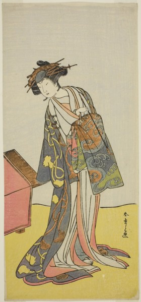 The Actor Iwai Hanshiro IV as the Courtesan Agemaki in the Play Sukeroku Yukari no Hatsu-zakura,
