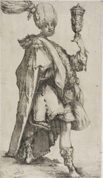 The Three Magi: Balthasar, King of Sheba, n.d., Jacques Bellange, French, c. 1575-1616, France,