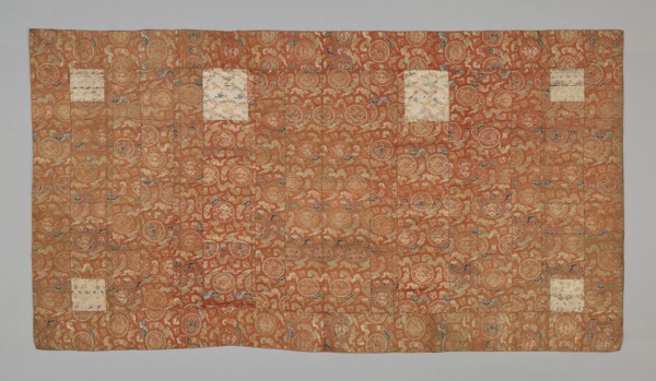 Kesa, Meiji period (1868–1912), late 19th century, Japan, Paris, Place de Châtelet, 1854/55,