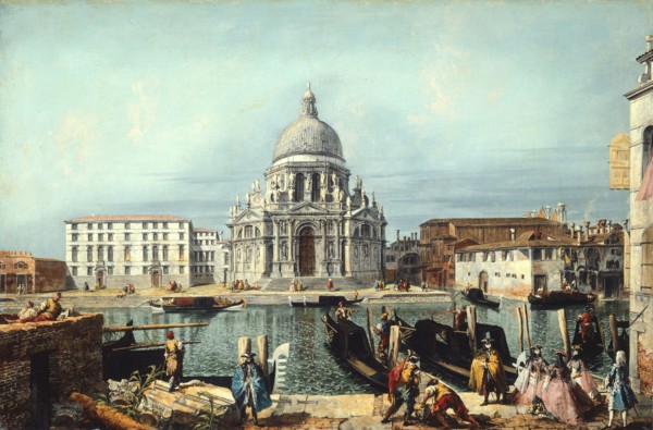 The Church of Santa Maria della Salute, Venice, 1740/41, Michele Marieschi, Italian, 1710–1743,