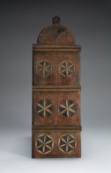 Spoon Rack, 1730/75, American, 18th century, Probably Connecticut, United States, Yellow poplar, 55