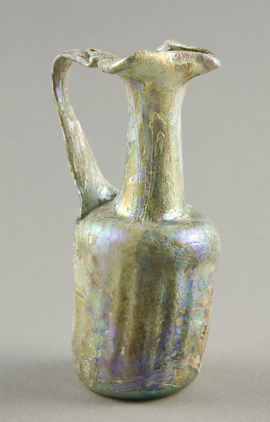 Pitcher, 2nd/5th century AD, Ancient Mediterranean, Mediterranean Region, Glass, blown technique,