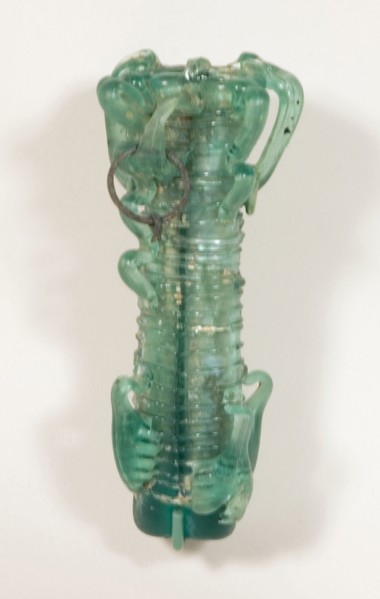 Kohl Container, 5th/6th century AD, Byzantine, Eastern Mediterranean, Levant, Glass, blown