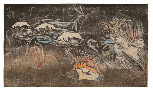 L’univers est créé (The Universe Is Being Created), from the Noa Noa Suite, 1893/94, Paul Gauguin,