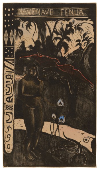 Nave nave fenua (Delightful Land), from the Noa Noa Suite, 1893/94, Paul Gauguin, French,