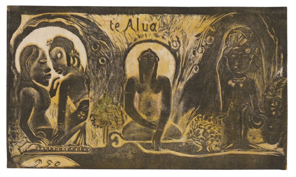 Te atua (The God) from the Noa Noa Suite, 1893/94, Paul Gauguin, French, 1848-1903, France,