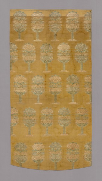 Panel (Furnishing Fabric), 1650/1700, Iran (Persia), Iran, 137.7 x 70.2 cm (54 1/4 x 27 5/8 in.)
