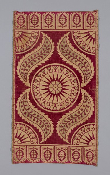 Cushion Cover, 17th century, Turkey, Bursa, Turkey, 116.8 x 63.5 cm (46 x 25 in.)