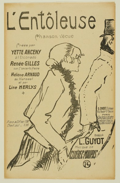 Poor Street-Walker!, 1893, published 1918, Henri de Toulouse-Lautrec, French, 1864-1901, France,
