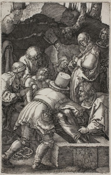 Deposition, from The Engraved Passion, 1512, published 1513, Albrecht Dürer, German, 1471-1528,