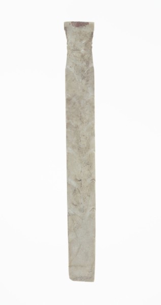 Handle-Shaped Jade, Shang dynasty (c. 1046–771 BC), 13th–11th century B.C., China, Jade, 6 15/16 ×