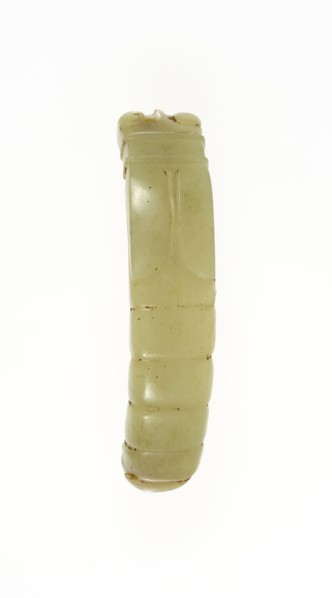 Composite insect pendant, Shang period, 13th–11th century B.C., China, Jade, 6.03 × 2.54 × .95 cm