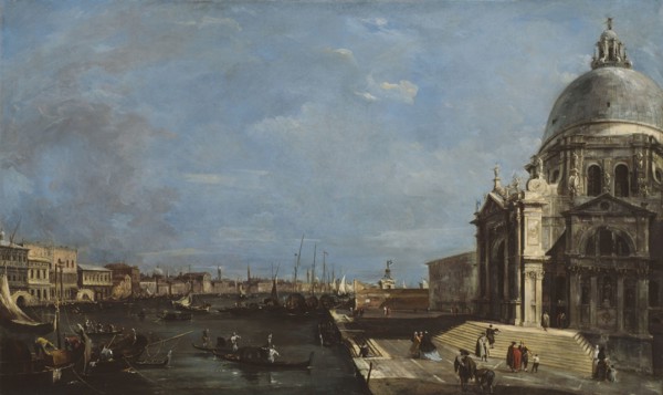 The Grand Canal, Venice, c. 1760, Francesco Guardi, Italian, 1712–1793, Italy, Oil on canvas, 73 ×