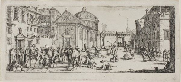 The Hospital, plate fifteen from The Miseries of War, n.d., Jacques Callot, French, 1592-1635,