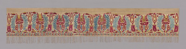 Panel (For a Bedcover), 17th century, Greece, Epirus Province or Ionian Islands, Greece, Linen,