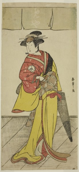 The Actor Iwai Hanshiro IV as Osuwa in the Play Koi no Yosuga Kanagaki Soga, Performed at the