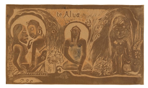 Te atua (The God), from the Noa Noa Suite, 1893/94, Paul Gauguin, French, 1848-1903, France,