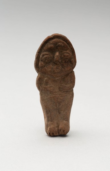 Mold-Made Female Figurine, c. A.D. 100/600, Possibly Moche, Possibly north coast, Peru, Peru,