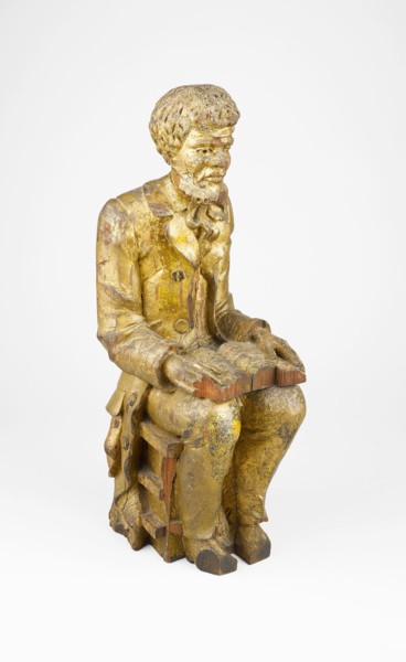 Country Preacher, 1860/90, American, 19th century, United States, White pine, 73.7 × 26.7 × 31.8 cm