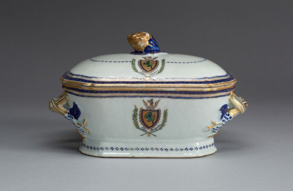 Tureen with Cover, c. 1787/90, China, Qianlong reign, Chinese, made for the American market, China,