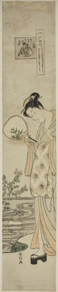 The Jewel River of Bush Clovers (Hagi no Tamagawa), from the series Six Jewel Rivers in Popular