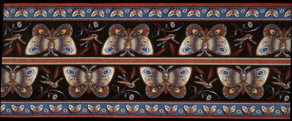 Panel (Furnishing Fabric), 1856, Printed and Manufactured by Lancaster Prints, England, Lancashire,
