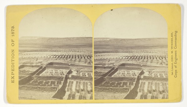 Gardens surrounding the Indian Pueblo of Zuni, in which are raised a variety of vegetables, such as