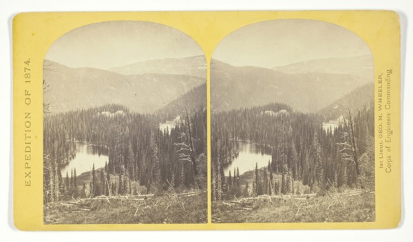 Lost Lakes, head of Conejos Cañon, Colorado, in the Sierra San Juan range, near divide between