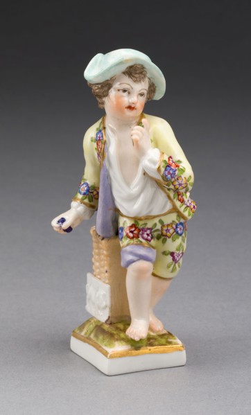 July, c. 1770, Germany, Berlin, Berlin, Hard-paste porcelain, polychrome enamels, and gilding, H.