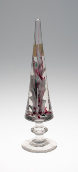 Two Mantelpiece Ornaments, 1845/70, Baccarat Glassworks, French, founded 1764, Lunéville, Glass