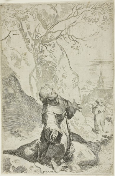 Saint Francis Receiving the Stigmata, c. 1581, Federico Barocci, Italian, 1526/28-1612, Italy,