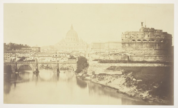 Untitled (bridge over Tiber River), c. 1857, Robert MacPherson, Scottish, 1811–1872, Scotland,
