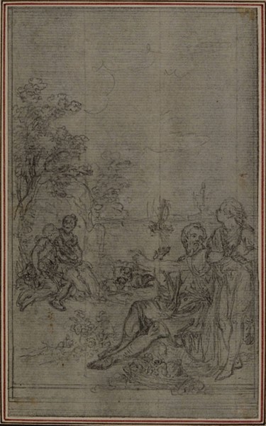 Study for the Vignette of Lucretius’s De la Nature des Choses, Vol. II, Book IV, c. 1768, Hubert